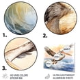 thumbnail image 3 of Designart "Majestic Seabird Pelican I" Animals Metal Wall Decor, 3 of 5