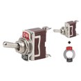 thumbnail image 3 of Unique Bargains ON/OFF Toggle Switch 2 Pins for Automotive Car RV Truck 15A AC 250V, 3 of 8