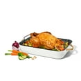 thumbnail image 2 of Beautiful 16” x 12” Roaster with Rack, White Icing by Drew Barrymore, 2 of 6