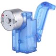 thumbnail image 1 of Handheld Dc Crank Generator Mechanical Generator Reduction Gear Box (blue) (1pcs), 1 of 4