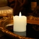 thumbnail image 4 of Vela Electrónica Led | Cilindro de Parafina Sin Llama, Funciona a Pilas | Pilar de Plástico Blanco Realista | Batería de Larga Duración | Ideal para Decorar Bodas, Cumpleaños y El Hogar., 4 of 6