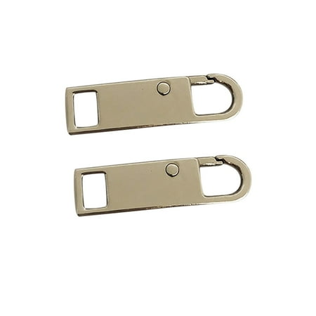 

Pgeraug Zipper head Universal Detachable Zipper Puller Set Removable Multifunctional Zipper Head Faucets White