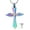 Colorful, variant on Angel Wings Cross Urn Necklace for Ashes Stainless Steel Keepsake Memorial Pendant Cremation Jewelry For Love Ones Ashes Jewelry