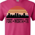 thumbnail image 4 of Inktastic Fort Worth Texas Skyline Retro T-Shirt, 4 of 5