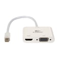 thumbnail image 2 of Coboc MDP122HV-6-WH Mini DisplayPort 1.2 to HDMI / VGA Adapter, 2 of 4