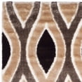 thumbnail image 4 of SAFAVIEH Miami Lecia Geometric Shag Area Rug, Beige/Brown, 5'3" x 7'6", 4 of 5