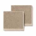 thumbnail image 1 of Swift Home 100% Cotton Washcloth, Luxuriously Soft, Highly Absorbent, Quick Dry, 2PC, Tapue, 1 of 4