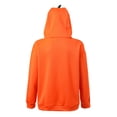 thumbnail image 6 of RMGVDSD Girls Halloween Pumpkin Hoodies for Kids Cute Hooded Sweatshirt Graphic Orange Pullover Tops with Pocket Comfy Fall Clothes Daily Comfort Wear 8-9 Years, 6 of 6