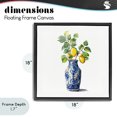 thumbnail image 4 of Stupell Industries Farmhouse Vase Of Sunshine Black Floating Frame Canvas Art, 18 x 18, by Svetlana Aleynikova, 4 of 8