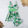thumbnail image 4 of HYwys Women s Skirt Swimwear Ruched Retro Swimming Dress Tummy Control Bathing Suit Red S, 4 of 4