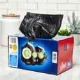 thumbnail image 2 of Great Value Strong Flex Multi-Purpose Drawstring Trash Bags, Pine Scent, 33 Gallon, 25 Count, 2 of 9