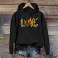 thumbnail image 3 of WEAIXIMIUNG Sweatshirt pour Femmes Col Rond Imprimé Lettre de l'Action de Grâce Hoodie Décontracté pour Femmes Pull Sweatshirt Confortable Automne, 3 of 3