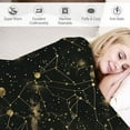 thumbnail image 6 of Fantasy Star Moon Sea Throw Blanket for Couch and Bed, Coastal Beach Ocean Wave Fine Nature Flannel Throw Blankets Soft Comfy Lightweight for Home Decor Couch, 6 of 7