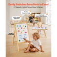 thumbnail image 3 of KFFKFF Wooden Sensory Table for Toddlers, Kids Activity Table with Reversible Double-Sided Board, Storage Bins, Ideal for Sand and Water Play, Drawing, Studying, and Dining, 3 of 9