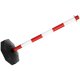 thumbnail image 1 of Warning Column Barricade Cone for Anti-Collision Red Plastic Material, 1 of 5