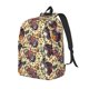 thumbnail image 1 of Disketp Fashion Hippie Girl Mochila de Lona Estampada, Mochila Escolar de Viaje Ligera para Estudiantes y Portátil-Small, 1 of 5