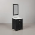 thumbnail image 2 of Water Creation Madison 24" Wood Single Bathroom Vanity in Espresso/Chrome, 2 of 7