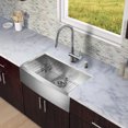 thumbnail image 7 of Vigo All-in-One 30" Farmhouse Stainless Steel Kitchen Sink and Faucet Set, 7 of 7