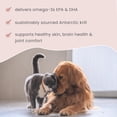 thumbnail image 4 of Bark & Whiskers Krill Bites - Omega-3 Fatty Acid Support - Sustainably-Sourced Antarctic Krill - Low Carb - Soft Chews for Dogs & Cats - 60 Chews, 4 of 6