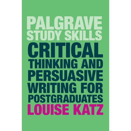 ISBN 9781137604422 product image for MacMillan Study Skills: Critical Thinking and Persuasive Writing for Postgraduat | upcitemdb.com