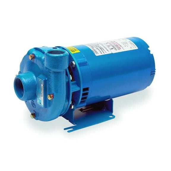 Goulds Cast Iron 1/2 HP Centrifugal Pump 208-230/460V 2BF10534