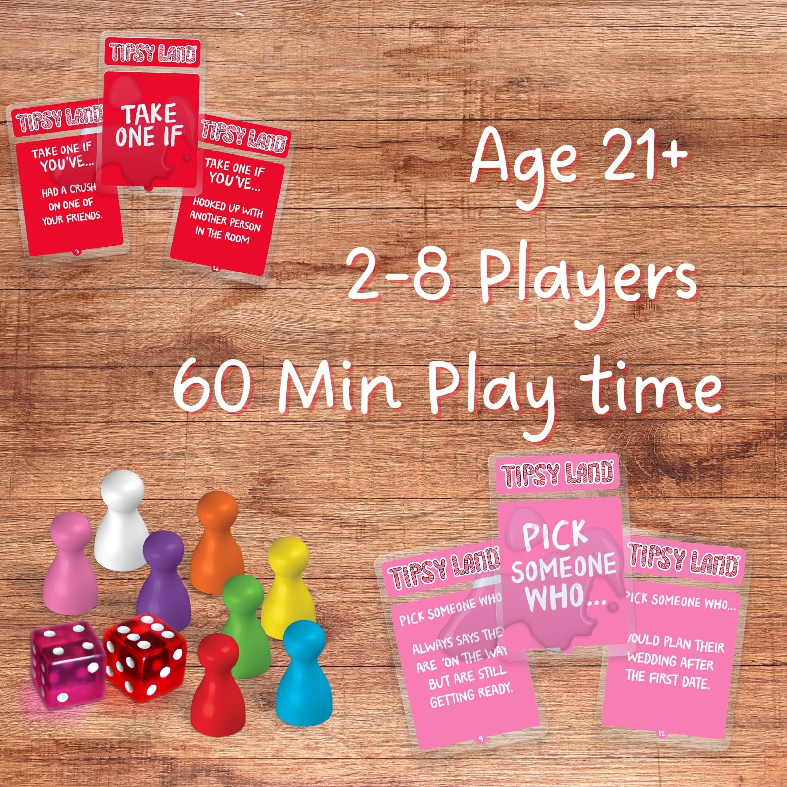 Tipsy Land Board Game