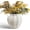 White, variant on LE TAUCI 9.3" Ceramic Vase, Artisan Large White Ceramic Vase for Modern Farmhouse Home Decor, Substantial & Stable, Handcrafted Flower Vase, Living Room & Dining Room Table Centerpiece, Rustic White