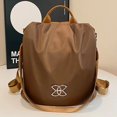 thumbnail image 1 of Nylon Women Backpack Multi-Purpose Shoulder Bag Waterproof Backpack Large Capacity Shopping Lightweight Leisure Travel Backpack, 1 of 5