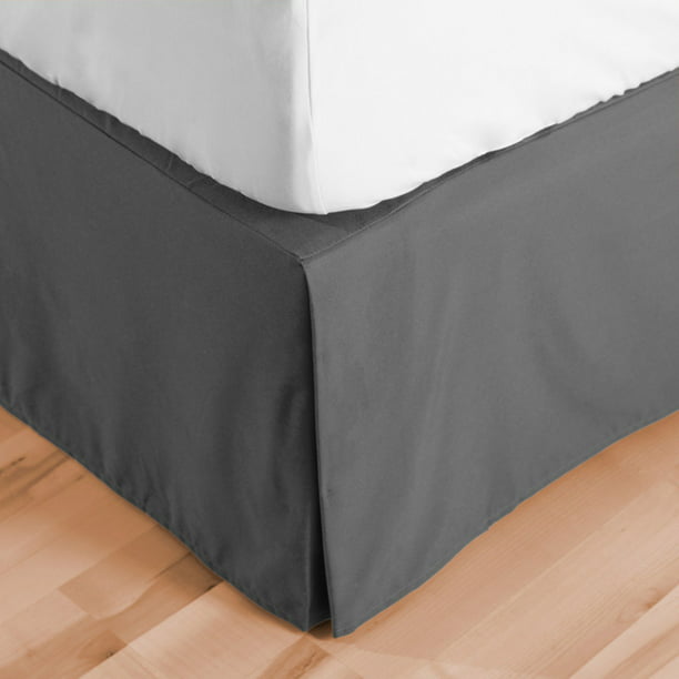 Bare Home Bed Skirt Double Brushed, Target Black Queen Bed Skirt
