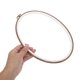 thumbnail image 4 of Crochet Embroidery Ring for Handiwork Craft 2Pcs Oval Plastic Frame, 4 of 4