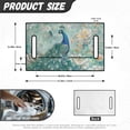thumbnail image 7 of Whosucclay Peacock Non-slip Golf Cart Seat Cover 4 Front Pockets for Yamaha Club Car EZGO Icon, Anti-Fade Golf Cart Seat Protector, 7 of 7