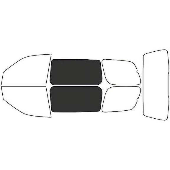 Rvinyl Window Tint Kit Compatible with Buick Terraza 2005-2007 - Back Precut Kit - 20%