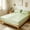 Green, variant on Fitted Bed Sheet Mattress Protector Non Slip Deep Pocket Stretch Bed Sheet Soft Breathable Bedding Sheet for Bedroom Home Dorm Hotel Guest Room Sofa Cover Sleep Use