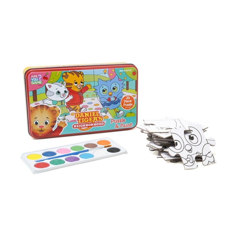 AreYouGame.com Daniel Tiger's Neighborhood - Puzzle & Paint: 24