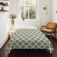 thumbnail image 4 of Green Morocco Tapestry for Bedroom Wall Hanging Tapestry, Boho Farmhouse Abstract Geometric Simple Ceiling Backdrop Tapestries Poster Blanket Wall Decor for Teens Room Living Room Dorm 59" x 90", 4 of 8