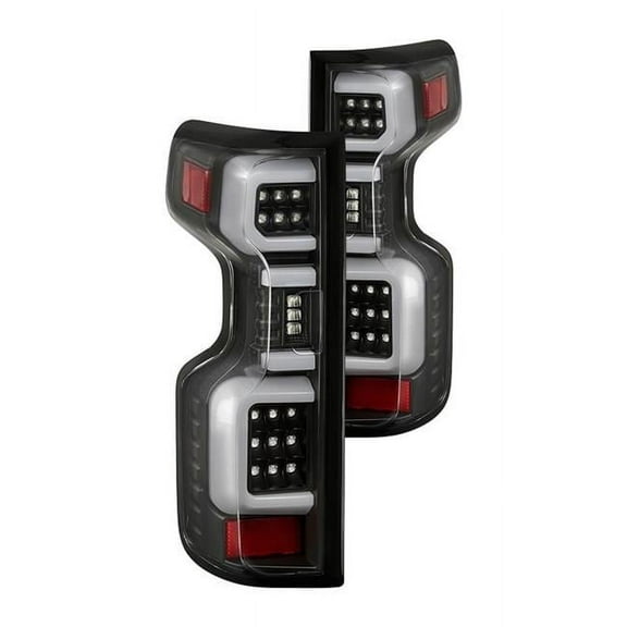 Spyder Chevy Silverado 19-20 LED Tail Light Black ALT-YD-CS19HAL-BK - 5087256 Fits select: 2019-2020 CHEVROLET SILVERADO, 2019 CHEVROLET SILVERADO LD