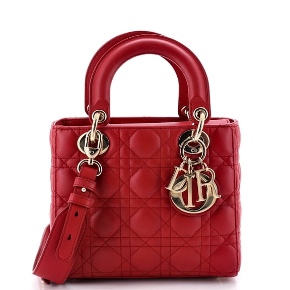 Pre-Owned My ABCDior Lady Dior Bag Cannage Quilt Lambskin By Rebag