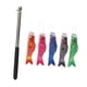 thumbnail image 4 of 5x Banderas de carpas japonesas Koinobori Decoración colgante, Eyecatching, Durabilidad Streamer de viento de carpa japonesa para patio césped, 4 of 8