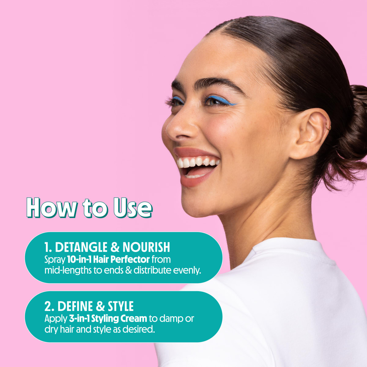 Not Your Mother's Ready, Set, Style! Kit with All Eyes On Me 10-in-1 Hair Perfector & Styling Cream