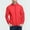 Red, variant on Men's Running Jacket Lightweight Waterproof Windproof Hoodie Full Zip Breathable Workout Jacket Outdoor Sportswear with Pockets Pink L