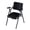 Black, variant on Stackable Student Chair with Back Support,Office Desk Folding Chairs,PU Leather Computer Chair Meeting Chair for Office School Conference Guest Reception Chair