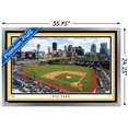 thumbnail image 3 of MLB Pittsburgh Pirates - PNC Park 22 Wall Poster, 22.375" x 34" Framed, 3 of 5