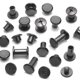 thumbnail image 5 of Tornillo Chicago Remaches de Surtidos Tornillos Unión M5 para Decorar Cinturones Artesanales PU (110 Piezas) B, 5 of 5