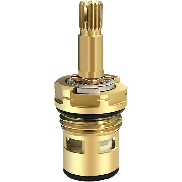 Qucyy Replacement Faucet Cartridge 994053-0070a Bathroom Kitchen Bathtub Valve Cartridge Faucet Stem Brass