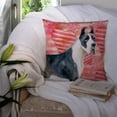 thumbnail image 3 of Love Design with Dog Fabric Decorative Pillow, 3 of 4