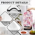 thumbnail image 4 of HELLHERO Cherry Blossom Butterflies Handle Mixer Cover with Easy to Install Polyester Kitchen Blender Dust Cover, 4 of 6