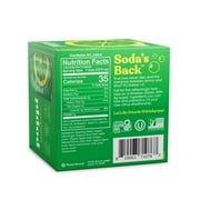 Poppi Lemon Lime Prebiotic Soda, 12 oz, 4 Pack Cans