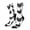 2 Black-2, variant on Retro Rooster Print Adult Socks for Men & Women,Calf Socks, Ankle Socks,Boots Socks,Breathable Casual Sock,Unisex Crew Socks