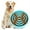 Blue, variant on WHIPPY Slow Feeder Dog Bowl for Large Dogs Bloat Stop Preventing Choking Dog Bowls