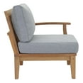 thumbnail image 3 of Modway Marina Outdoor Patio Teak Right-Facing Sofa, Multiple Colors, 3 of 9